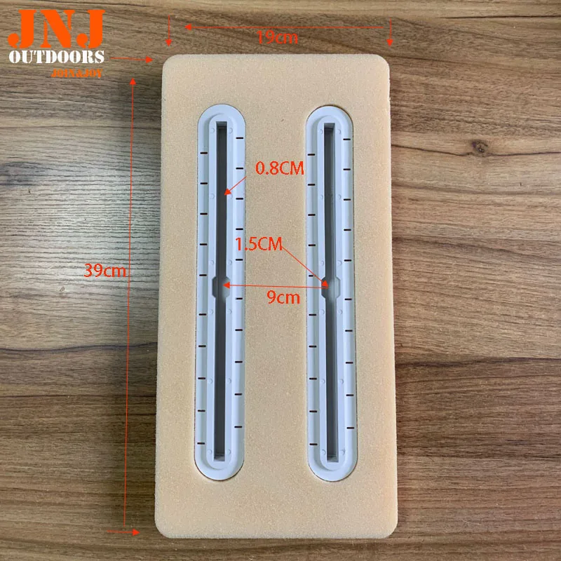 Hydrofoil Mount Track Box, 2 USA Fusion Box with Pvc Foam