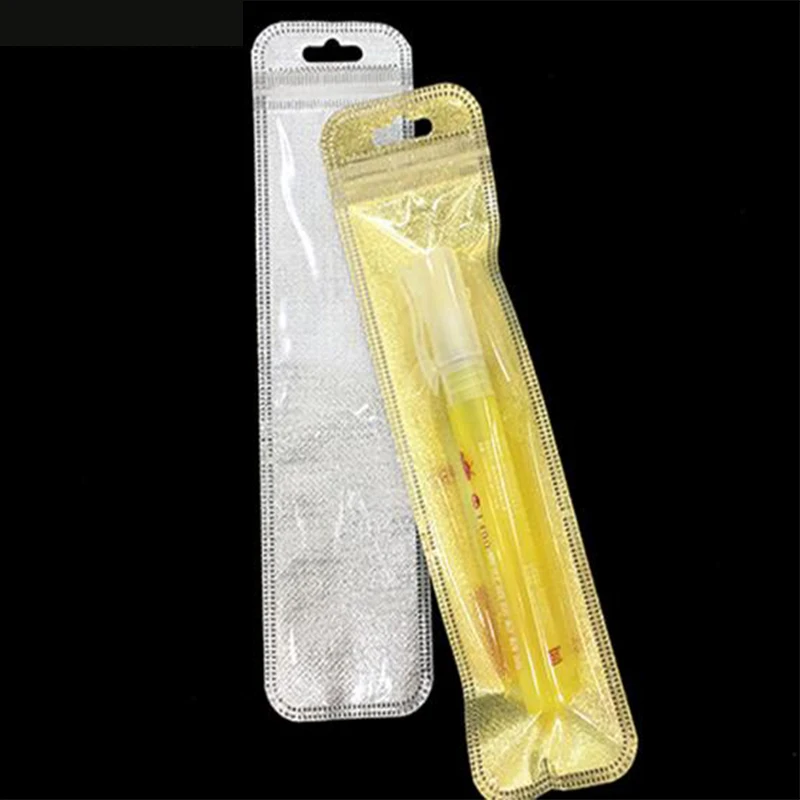 100pcs/lot Small Zip lock Bag Plastic Packaging Bags for Jewelry Accessories Plastic zipper bag ziplock bags for earphone bead