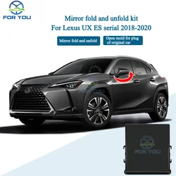 Foryou-車用の折りたたみ式および展開式リアミラー,Lexus ux用モジュール,esシリアル2018-2024,プラグアンドプレイ