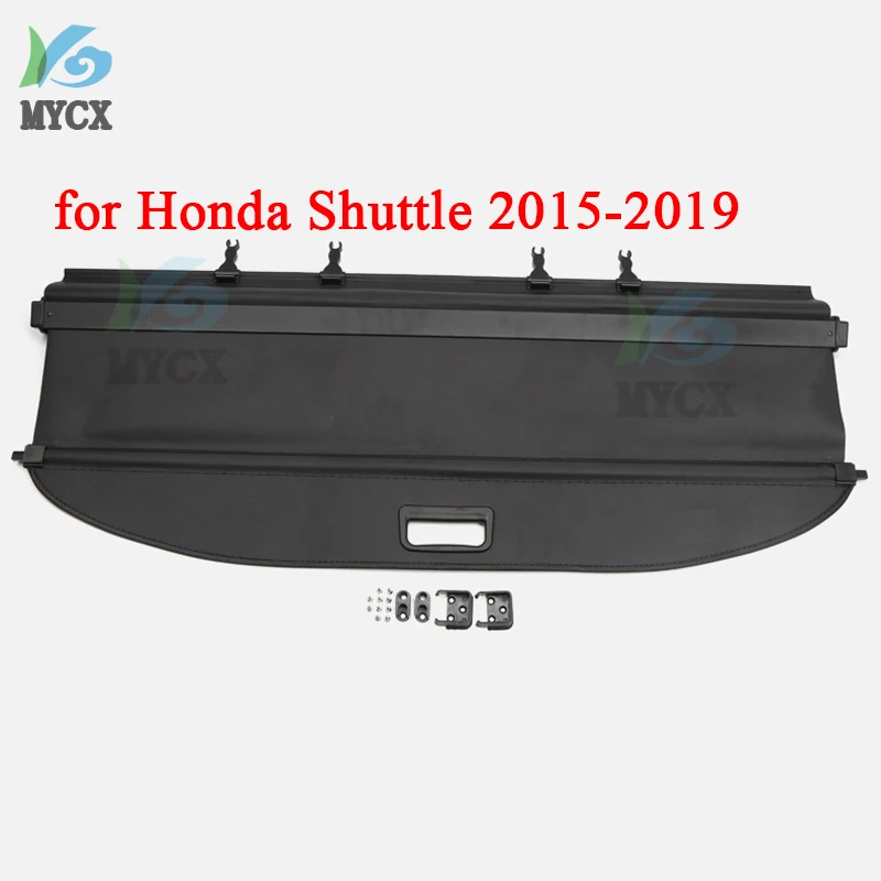 

Black Accessories Retractable Trunk Cargo Cover Luggage Shade Shield for Honda Shuttle 2015 2016 2017 2018 2019