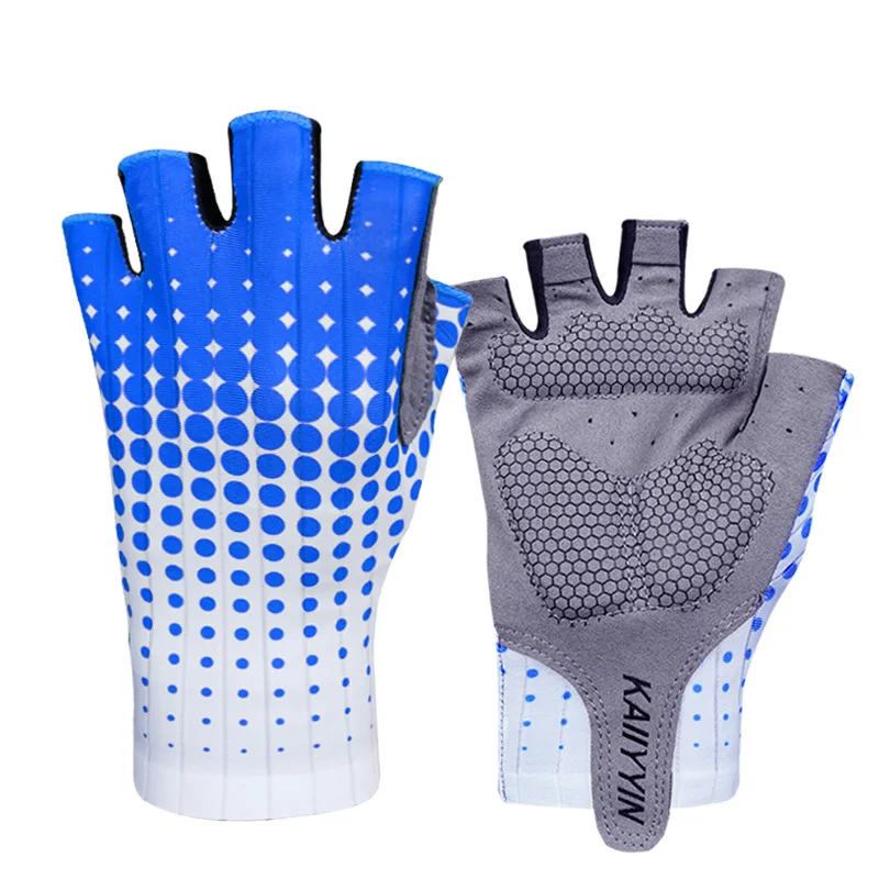 Neue Pro Aero Bike Team Radfahrhandschuhe Halbfinger Outdoor Rennrad Sporthandschuhe für Männer und Frauen Guantes Ciclismo