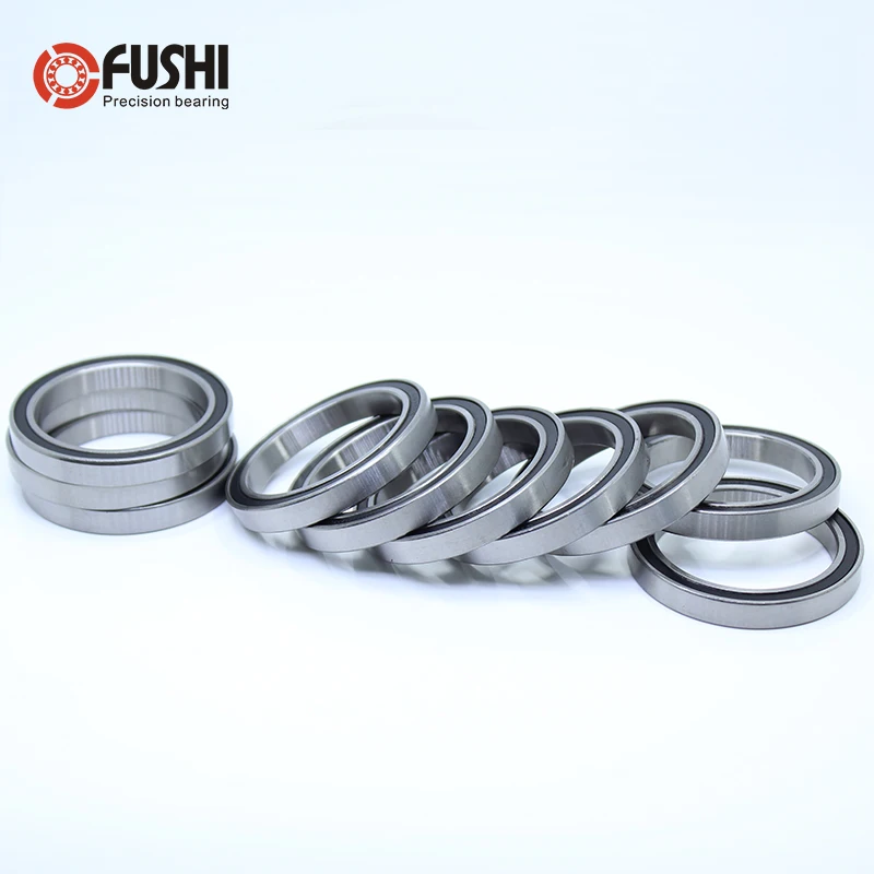 6809-2RS Bearing ABEC-1 (10PCS) 45x58x7 mm Metric Thin Section 6809 2RS Ball Bearings 6809RS 61809RS