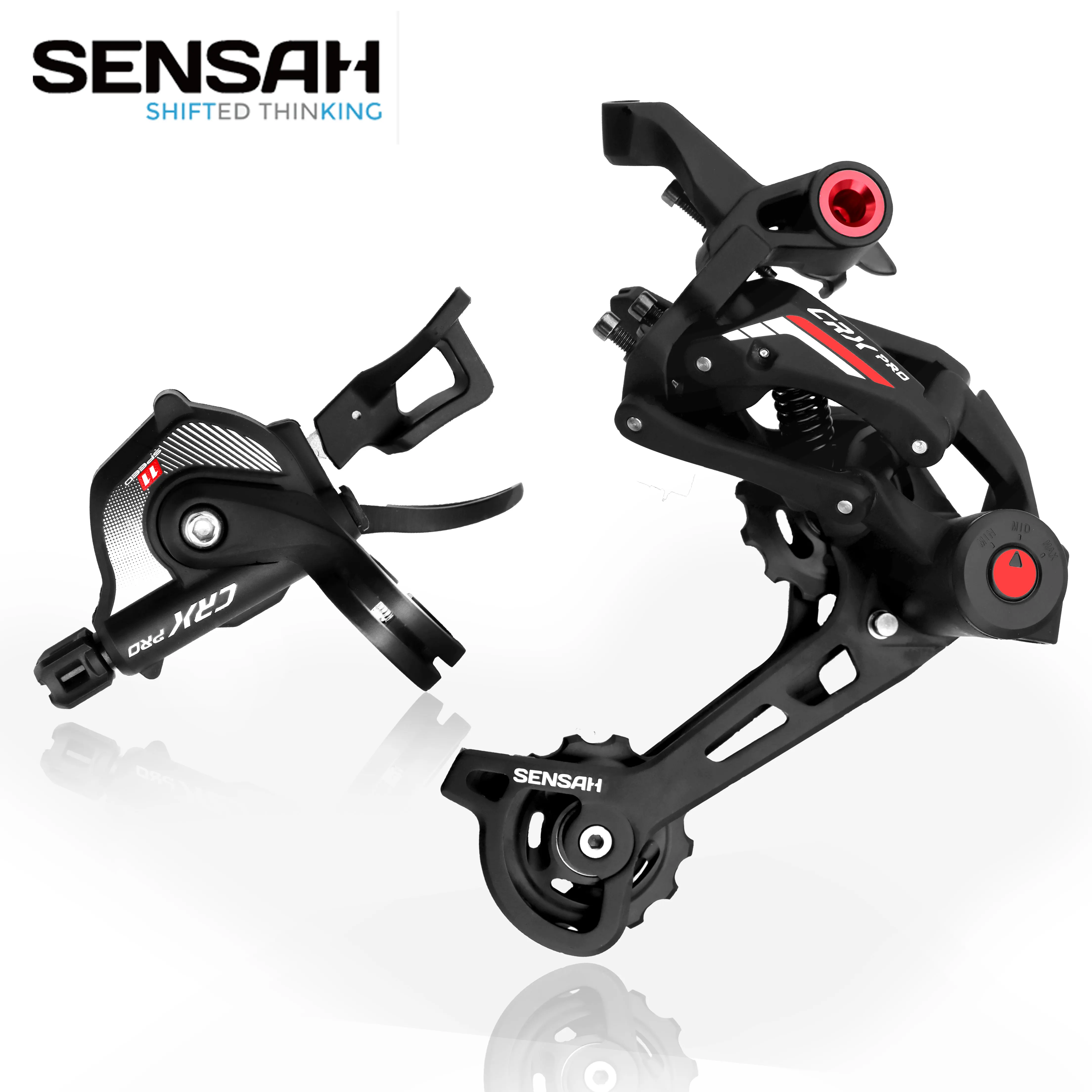

SENSAH CRX PRO Rear Derailleur & Shifter Groupset | 11 Speed MTB Trigger Shifters |