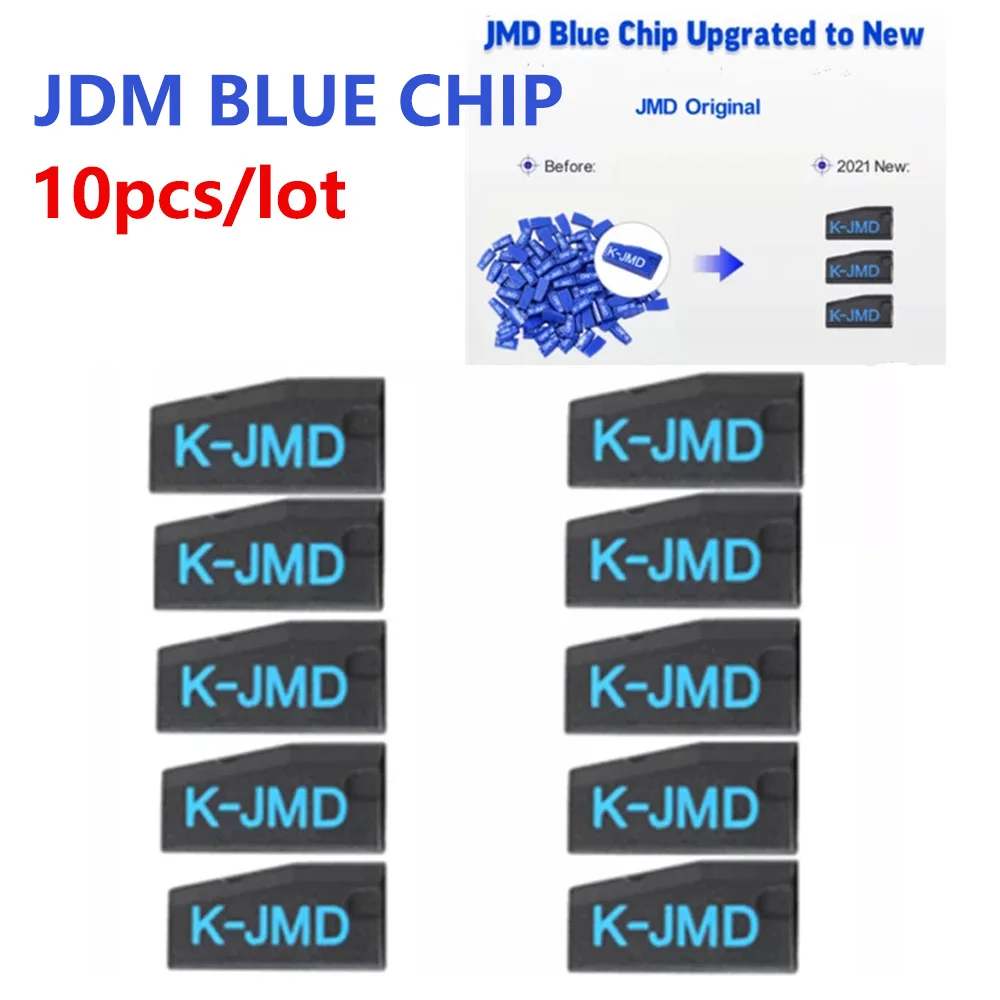 

10Pcs/Lot Upgraded Original JMD Blue King chip for CBAY Handy Baby Key Copier to Clone 46/4C/4D/G Chip JMD