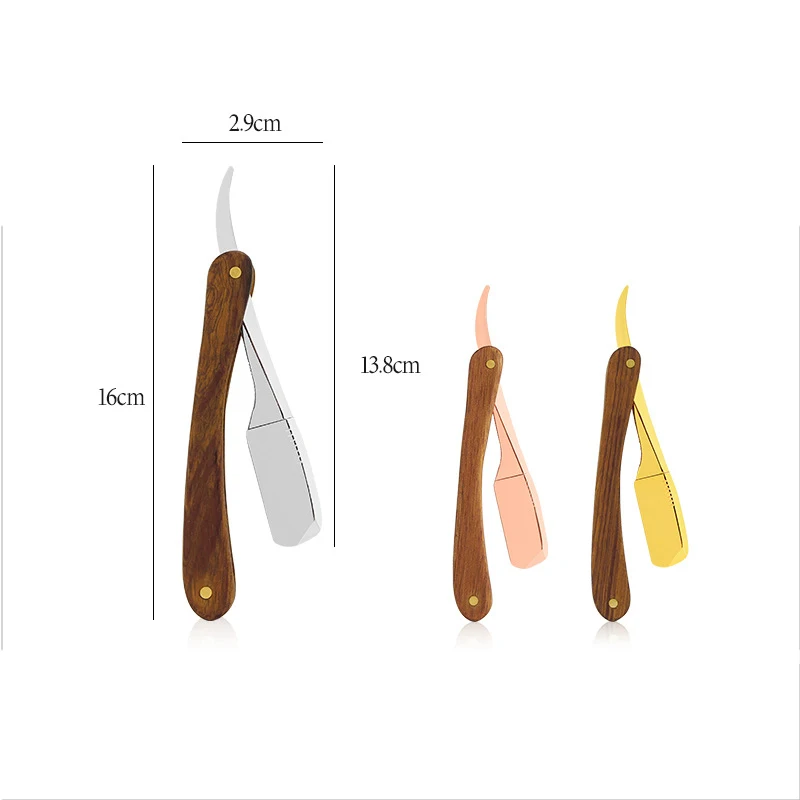 면도 면도기 전문 이발사 면도기 눈썹 면도기 남성용 교체 블레이드 면도기 헤어 나이프