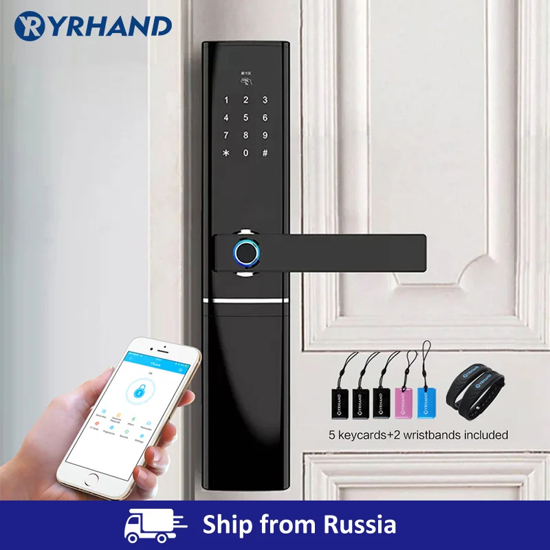 keyless waterproof fingerprint smart lock ,Electronic Intelligent Biometric Door Lock