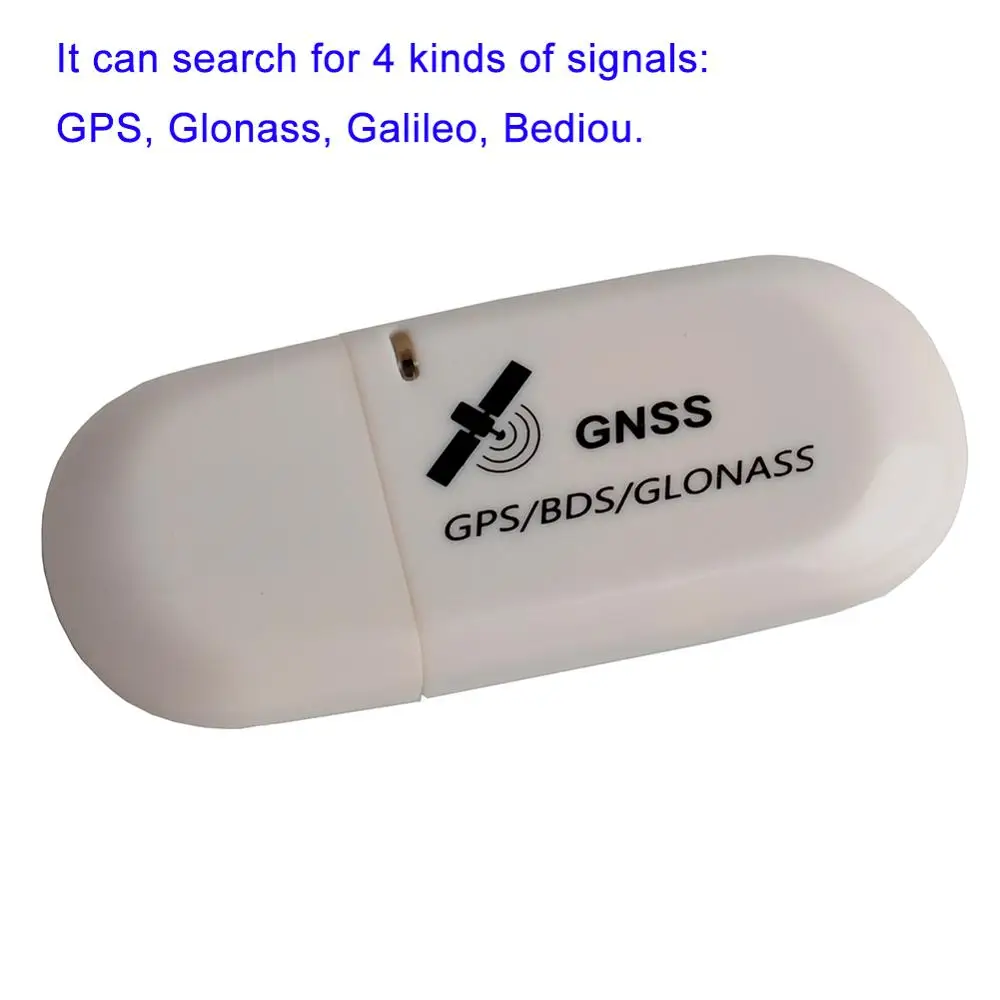 DIYmall USB GPS Modulo Ricevitore GNSS GLONASS Antenna Tablet PC Del Computer Portatile in Auto per la Navigazione Win7 Win8 Win10 XP G72