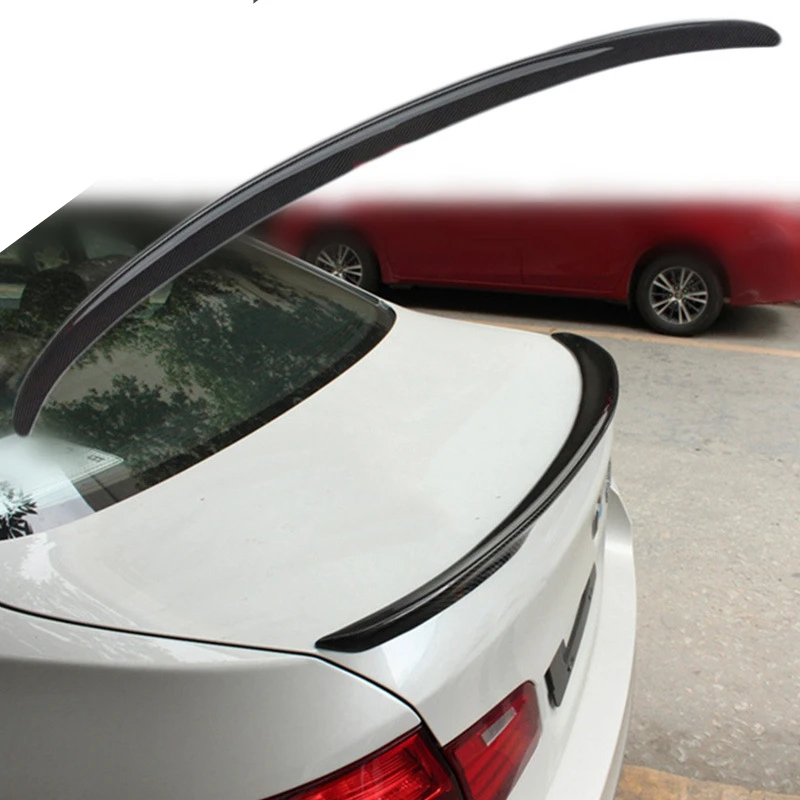 For BMW F10 F18 Spoiler ABS Material Car Rear Wing Primer Color Rear Spoiler for BMW M5 520i 528i 535i 530i 525i F10 F18 Spoiler view 2