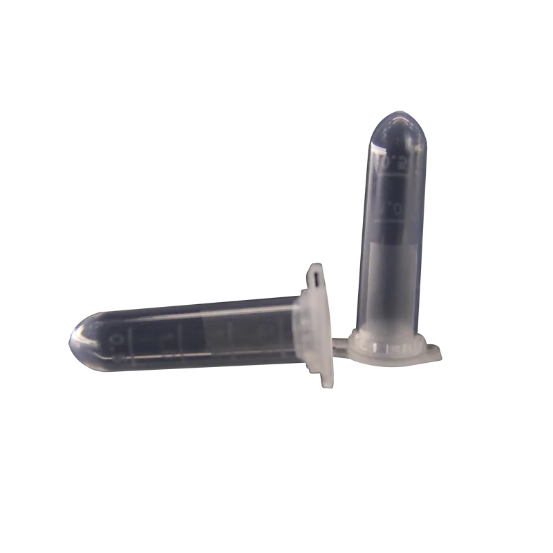 IKEME-Tubo de centrífuga Pcr de 500 piezas, 0,2 ml, 0,5 ml, 1,5 ml, 2ml, tapón a presión, tubo de ensayo de plástico, tubos de centrífuga de