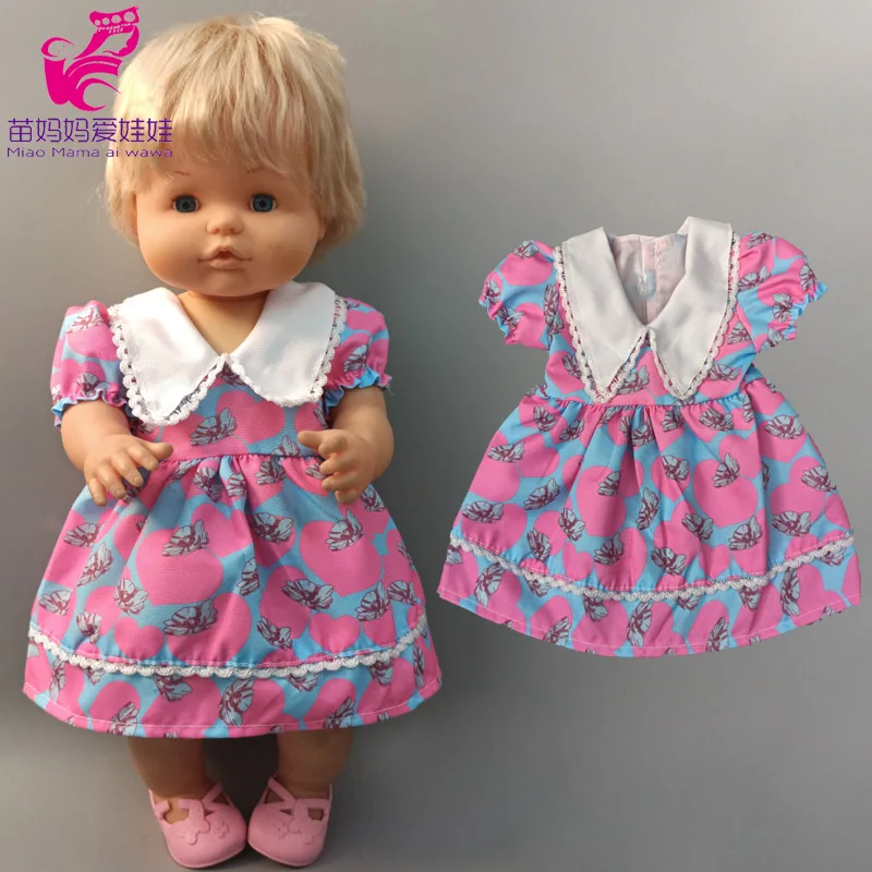 38 Cm Baby Doll Clothes  for 17 Inch Nenuco Ropa Y Su Hermanita 40cm Doll Outfit