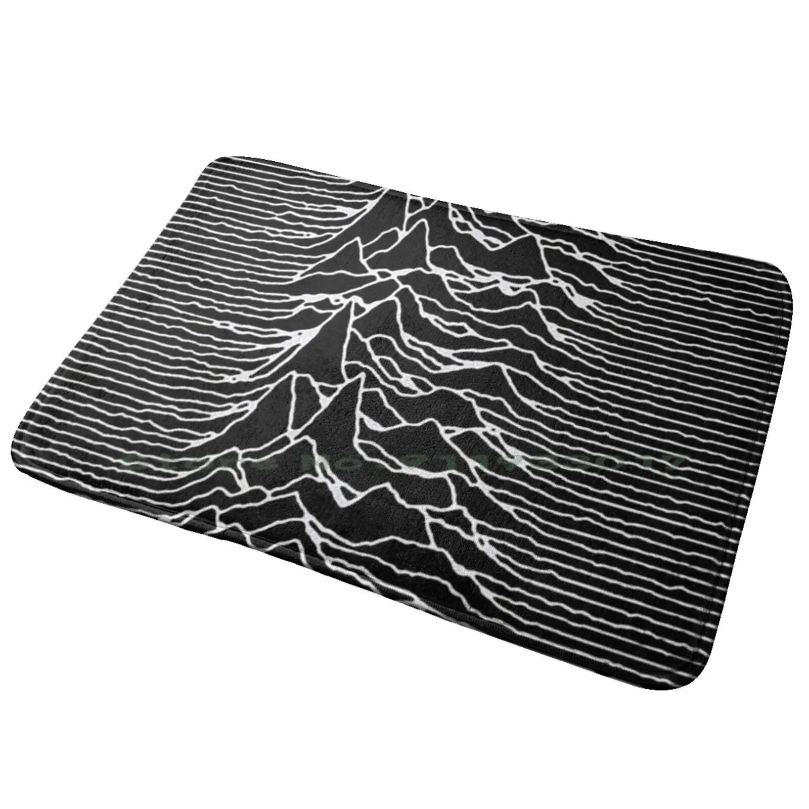 Unknown Pleasures Album Entrance Door Mat Bath Mat Rug Robert Lewandowski Muller 25 München Stadium Football 2021 Official 2020