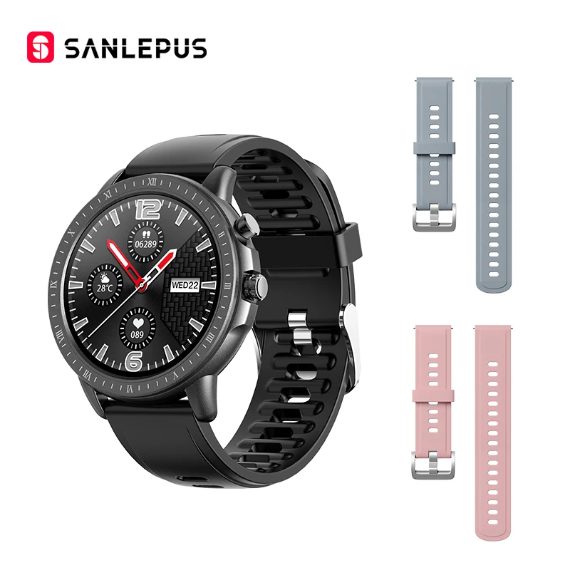 SANLEPUS 2023 NEW Smart Watch Sport Heart Rate Monitor Waterproof Fitness Bracelet Men Women Smartwatch For Android Apple Xiaomi