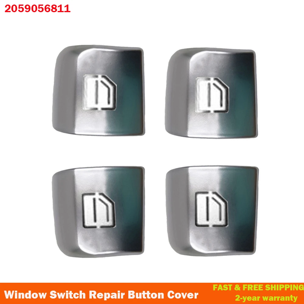 Car Window Switch Repair Button Cover Vehicle Door Glass Control Switch 2059056811 For Mercedes Benz C Class GLK W205 W253