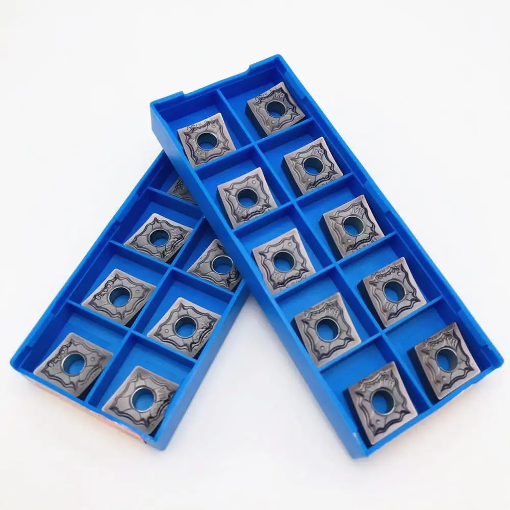Herramienta de torneado externo de alta calidad, 10 piezas, CNMG120404, CNMG120408 HA, PC9030, CNC, inserto de carburo CNMG 120404