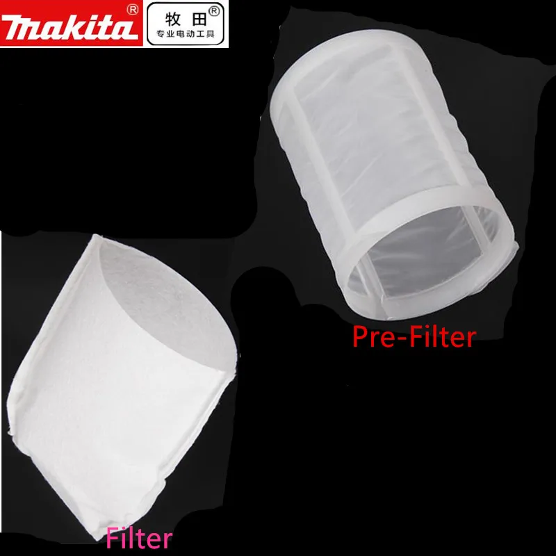 Makita 443060-3 Cloth Filter 451208-3 Pre-Filter For DCL180Z BCL106 CL100DZ BCL180Z DCL180 DCL140  CL100D Cloth Vacuum Cleaner