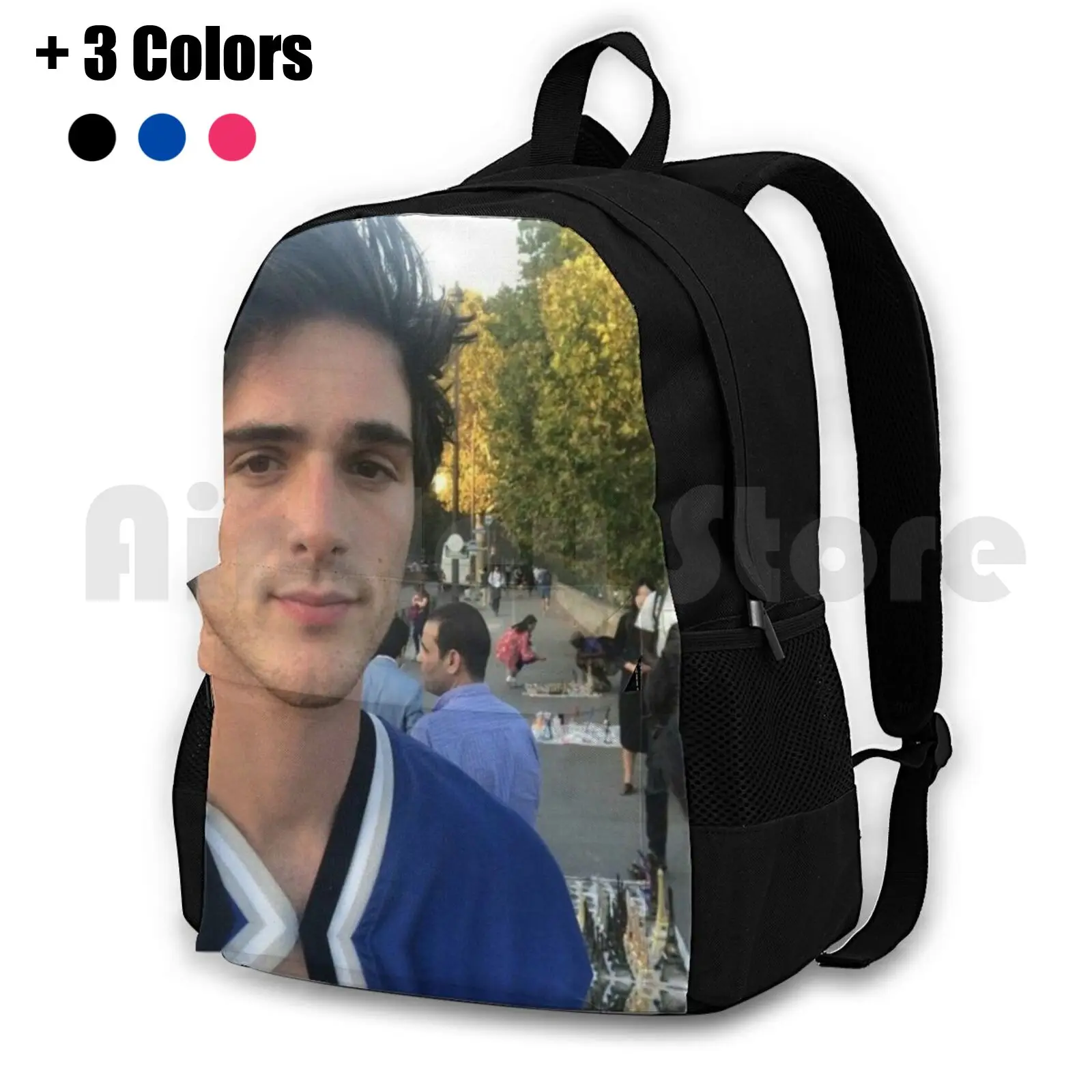 Jacob Elordi Outdoor Hiking Backpack Riding Climbing Sports Bag Euphoria Nate Jacobs Jacob Elordi