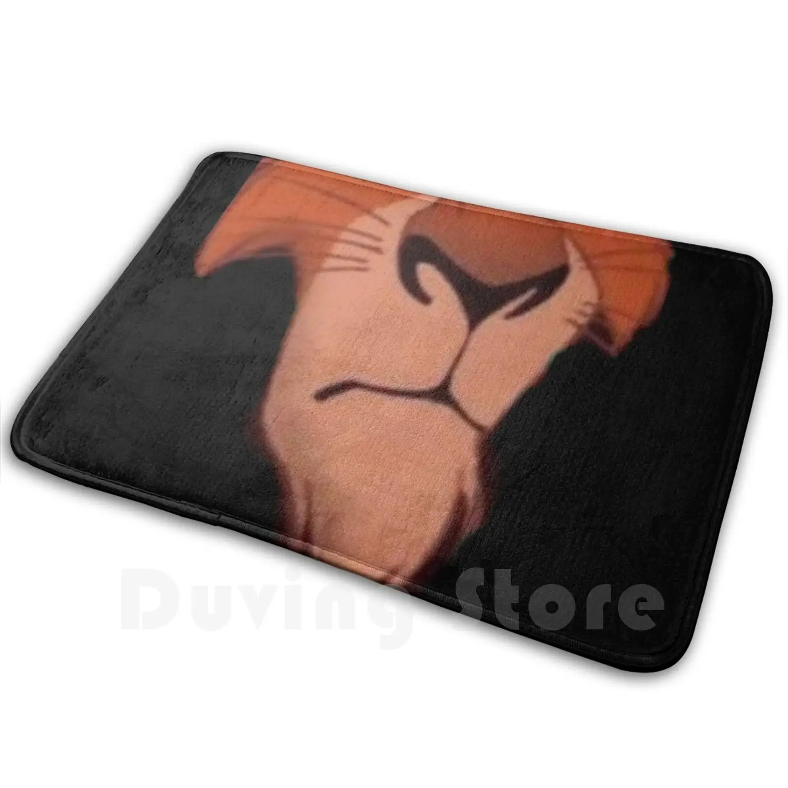 Scar Carpet Mat Rug Cushion Soft Non-Slip Scar The Lion King