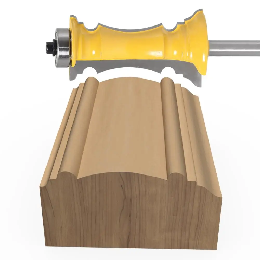 Imagem -06 - Sherui 1pc mm Shank 11 Esquadria Quadro Moldagem Roteador Bit Linha Faca Porta Faca Tenon Cortador para Ferramentas de Madeira