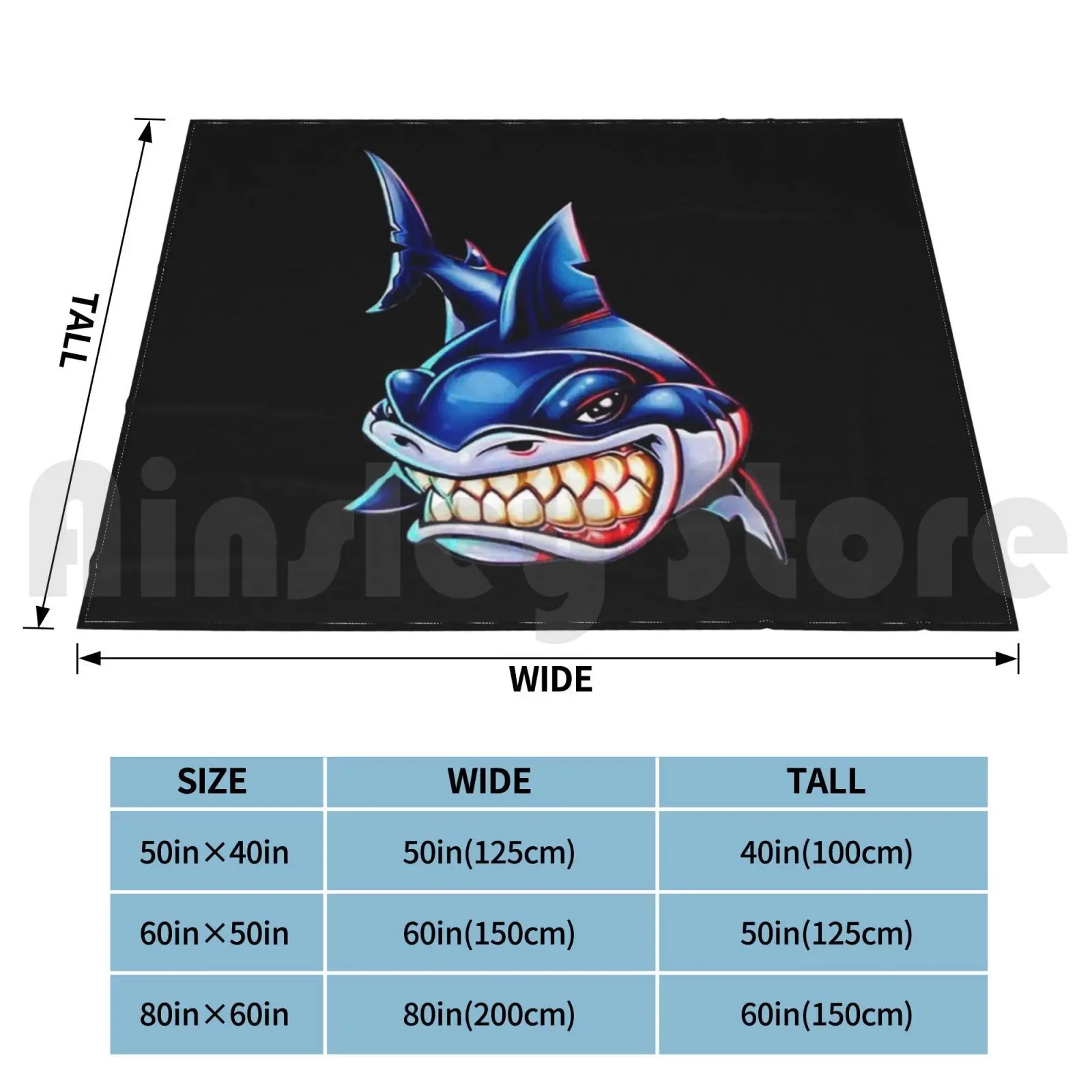 Shark Smiling Blanket For Sofa Bed Travel Music Fenomenom Jimmy Margaritaville Buffett Country Beach Sea Islan