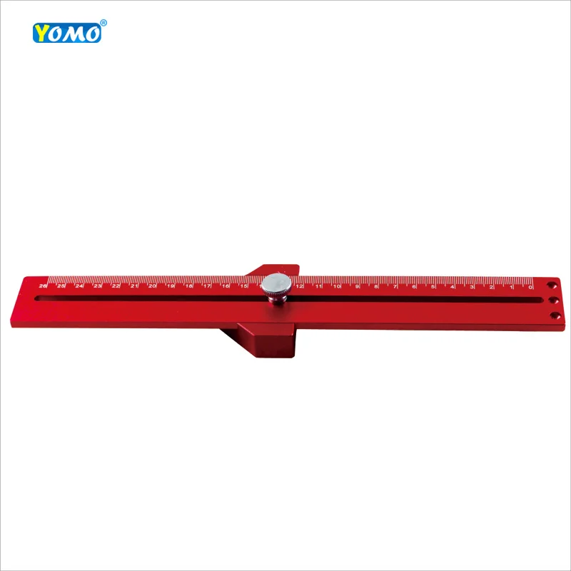 High-precision Scale Ruler Carpentry line Ruler 10 inch  Woodworking Scribing Mark Line 260mm Gauge Carpenter Measuring Tool