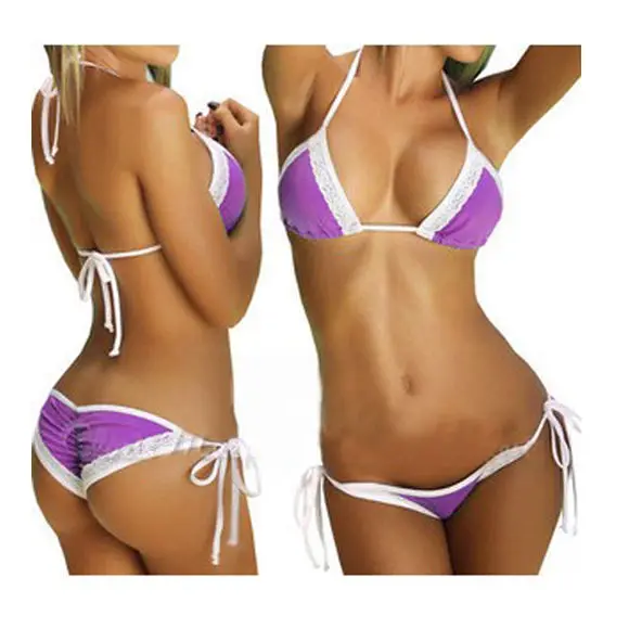 

Bikini suit Sexy Swimsuit Women Bandage 2 Pieces Bikini Set Hollow Out Push-up Swimsuit Bathing Suit Swimwear Beachwear Cheap