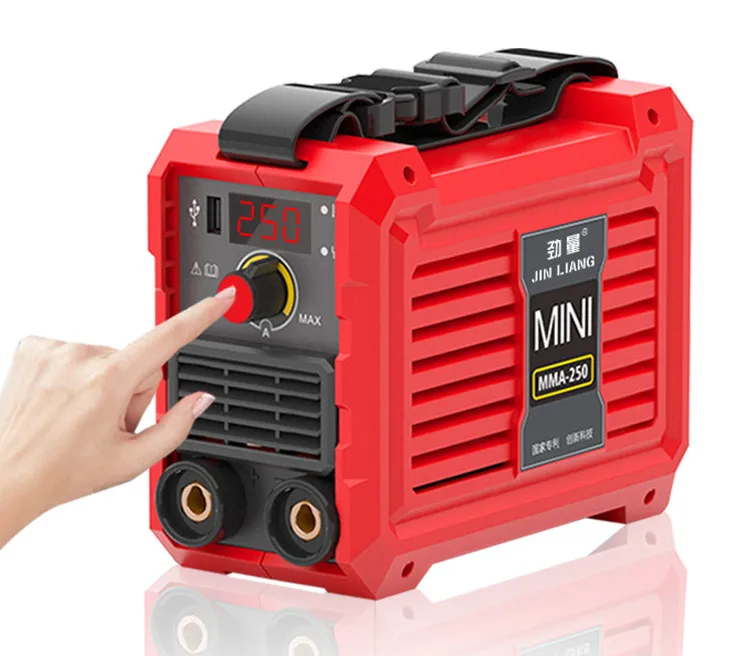 MMA-250MINI arc welding machine inverter DC portable welding machine with accessories