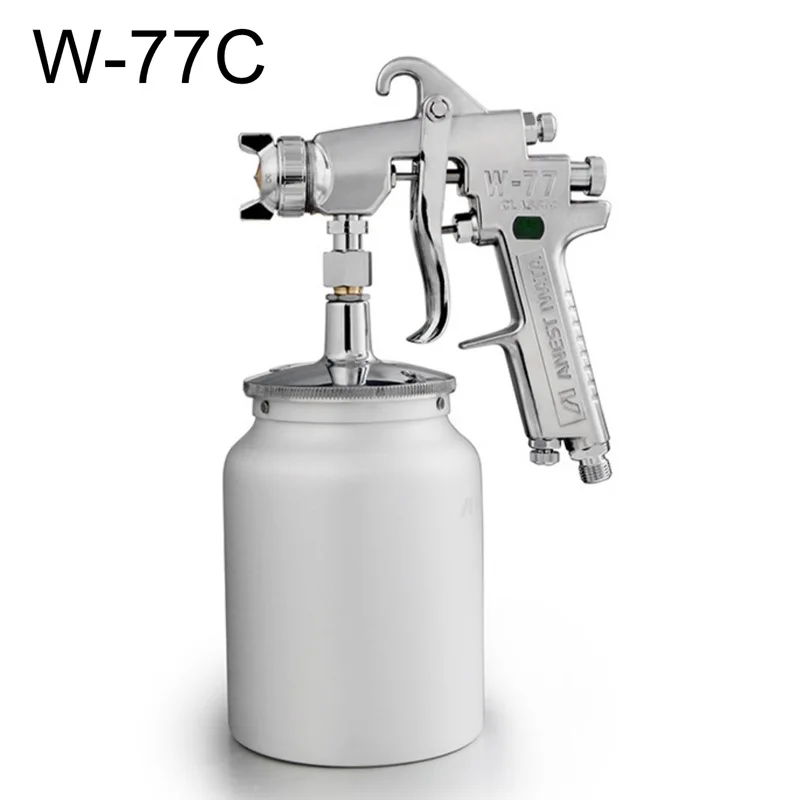 ANEST LWATA Manual Spray Guns Air Spray Model Guns-W-77C spray gun,Pressure Feed/Suctin feed/Gravity feed.