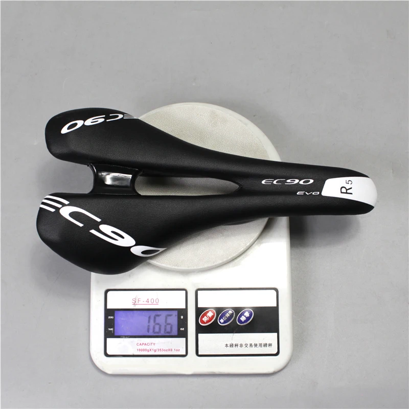 Ec90 EVA 168g sponge lightweight full carbon fiber bow mtb road bike saddle MTB road bicycle saddle