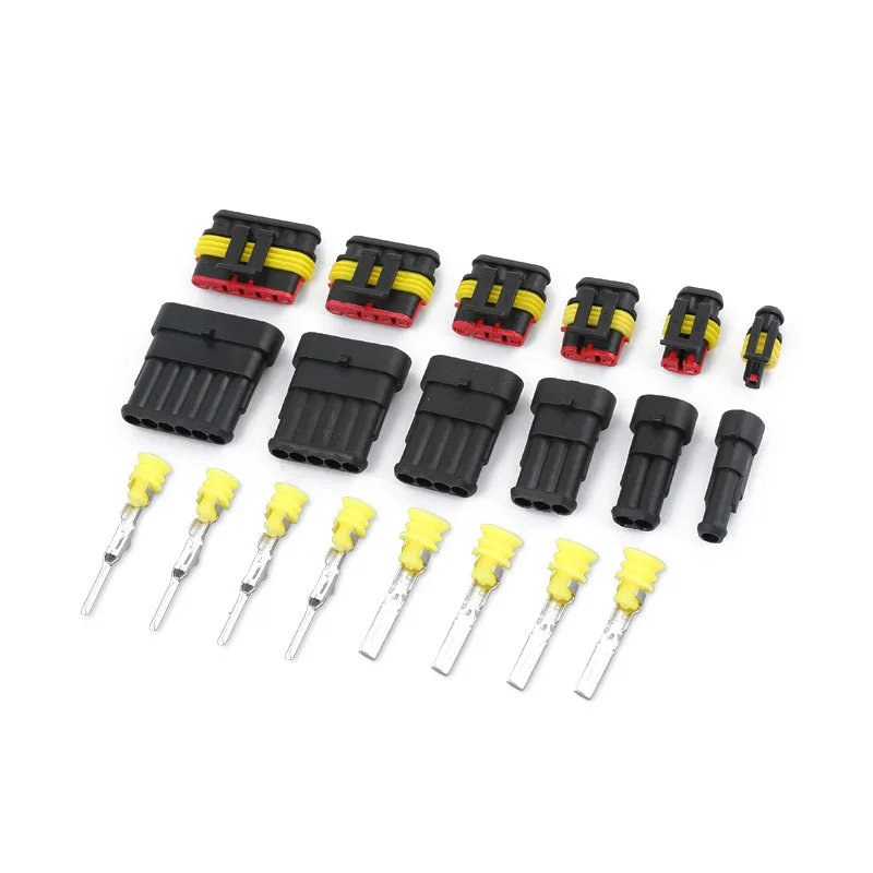 Automotive Wire Connectors - 20 Set Super Sealed Male Female Plug Terminals For Cars