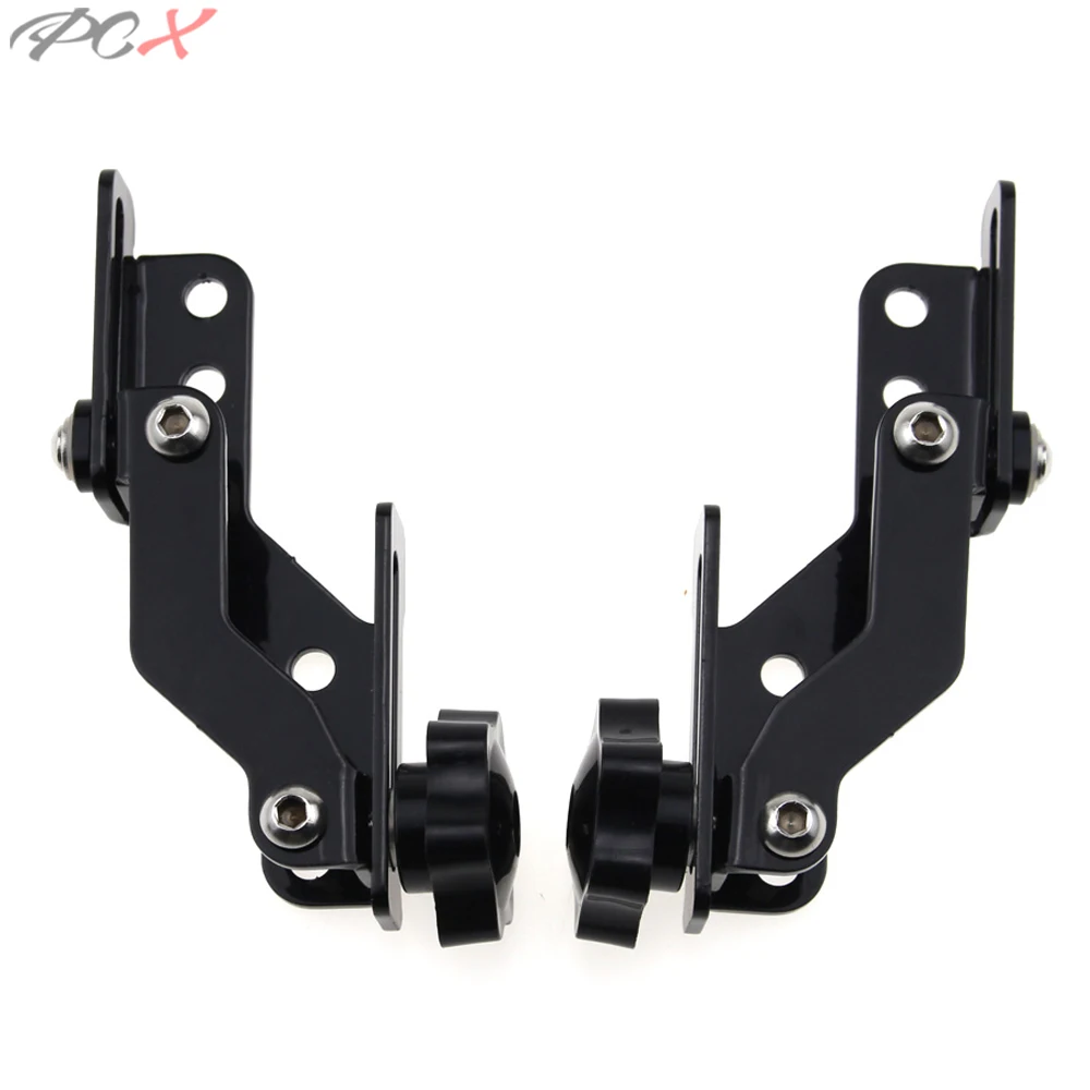 

Windshield Support Holder Windscreen Strengthen Bracket Adjusters Airflow Adjustable Kits for Suzuki Vstrom DL 1000 2017- 2019