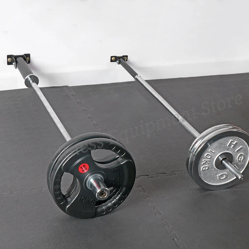 Wall Mount Fitness T-bar Row Plate Post Insert Landmines For Home Gym 50mm Barbell Deadlift Workout Strength Training Attachment