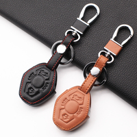 Leather car key cover car key case  for BMW X3 X5 Z3 Z4 3 5 7 Series E38 E39 E46 E83 E53 E60 / E63 61/64 E83 E85 / E86 M5 325i