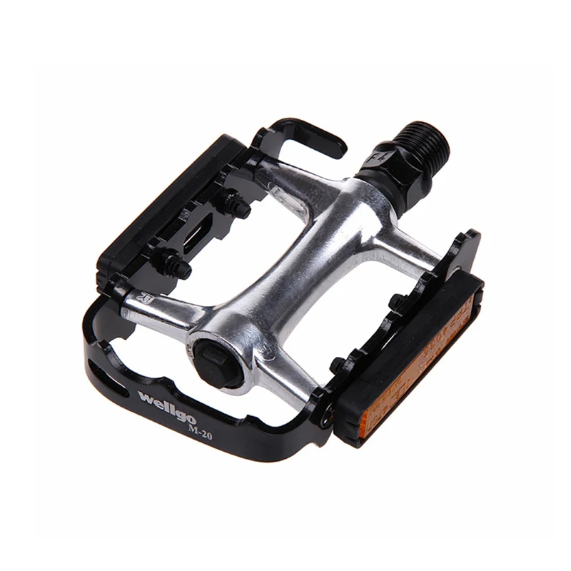 WELLGO Mountain Bike M20 Bearing Pedal Aluminum Alloy Ultralight MTB Road Bicycle Pedals Lightweight Cycling Parts