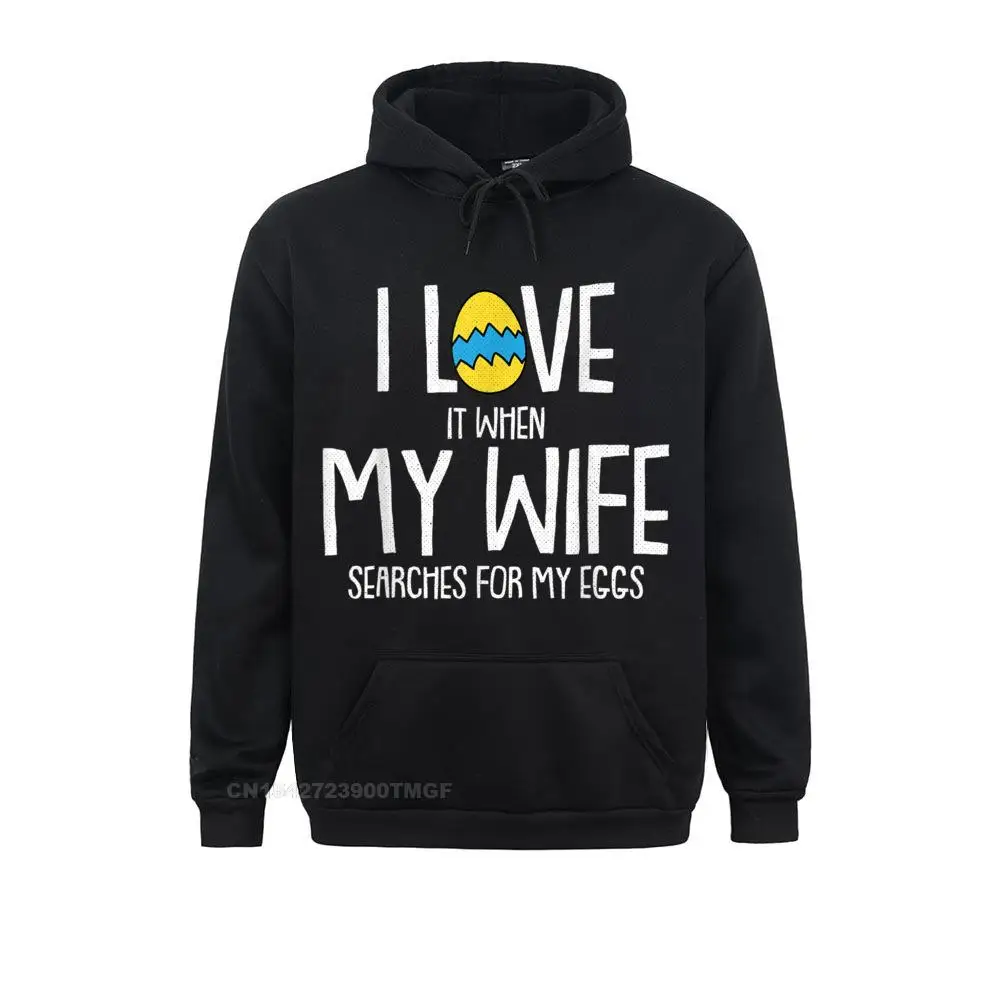 

Mens Love My Wife Happy Easter Husband Egg Funny Adult Humor Dad Sweatshirts 2021 Discount Student Fall Hoodies Europe Hoods