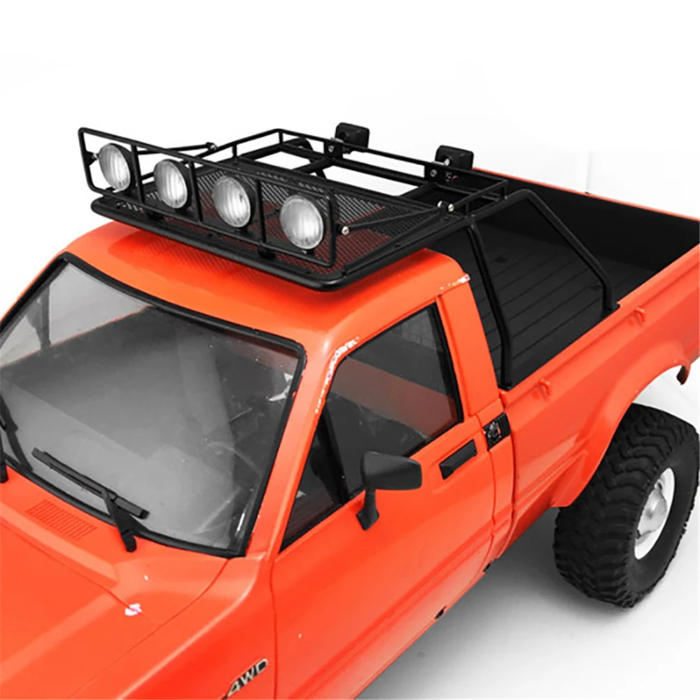 Roll Cage Luggage Rack With Ipf Lamp Light Frame for RC4WD 1/10 TF2 Mojave RC Car Model Kits