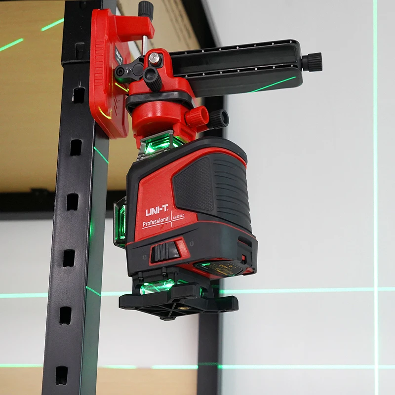 UNI-T Laser Level 16 Lines 4D Green Horizontal And Vertical Cross Lines With Auto Self-Leveling Indoors and Outdoors Laser Level
