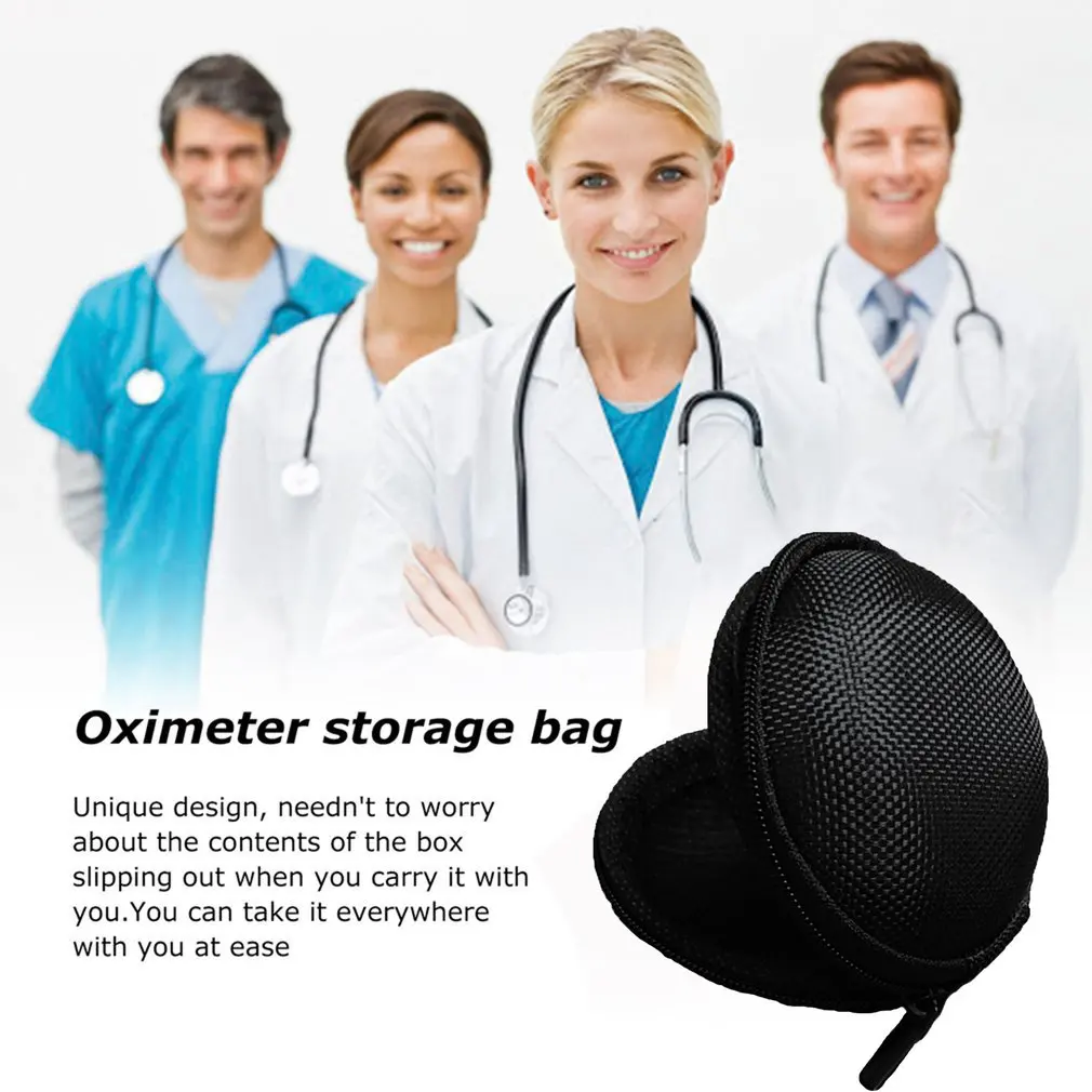 Hot Newest EVA Neutral Oximeter Bag Storage Bag Neutral Oximeter Storage Box Oximeter Cover Kit Bag Protection Bag