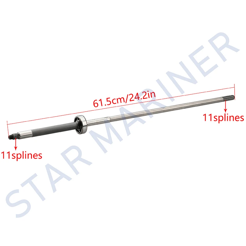 350-64301 fahrer Welle Kurze Für Tohasu Außenbordmotor 2T 9,9 HP 18HP 15HP 350-64301-0 – Detail 7
