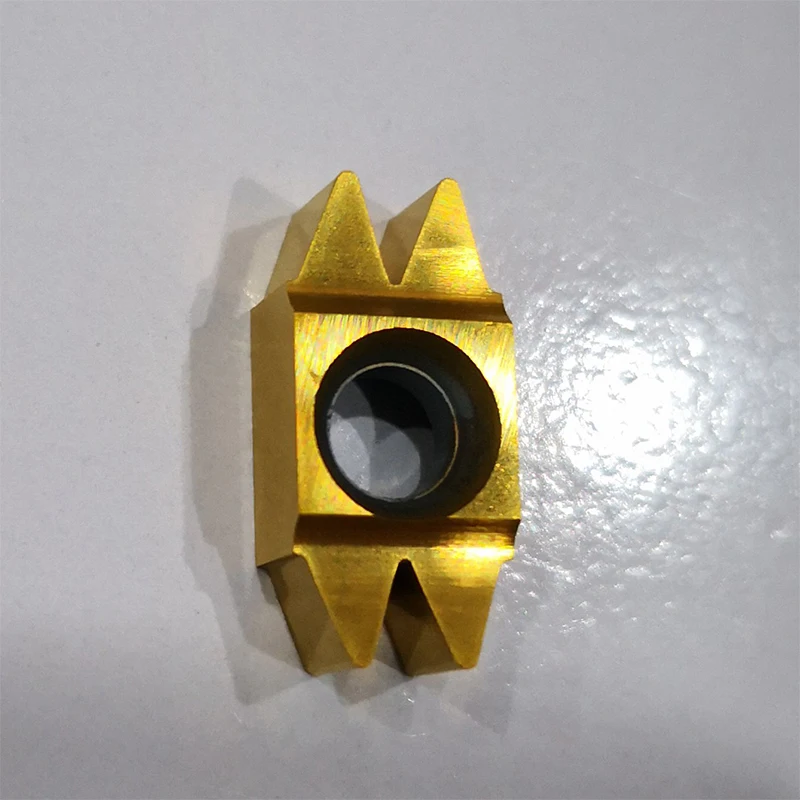 5pcs/lot PDL-40° belt pullyey cutter insets 2.34 3.56 double tooth slotting insert of CNC machine