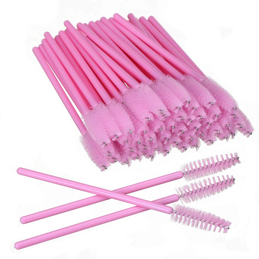 Eyelash Brush Mascara Wands Applicator Disposable Micro Make Up brushes Eyebrow brush Eyelash Extension Cosmetic Eye Brushes