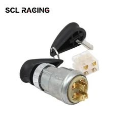 SCL Racing Motorcycle Ural CJ K 750 Electrical System Ignition Lock With Key Case For BMW R1 M72 R71 R50 Ural K750