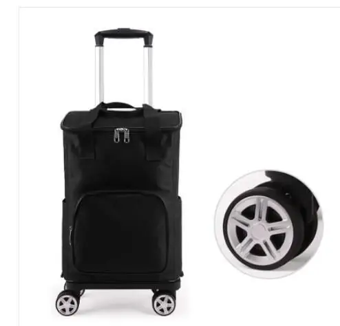 Women  Rolling Luggage Bag For Shopping bags on wheels Women trolley bag shopping bag with wheels wheeled Luggage Trolley Bags