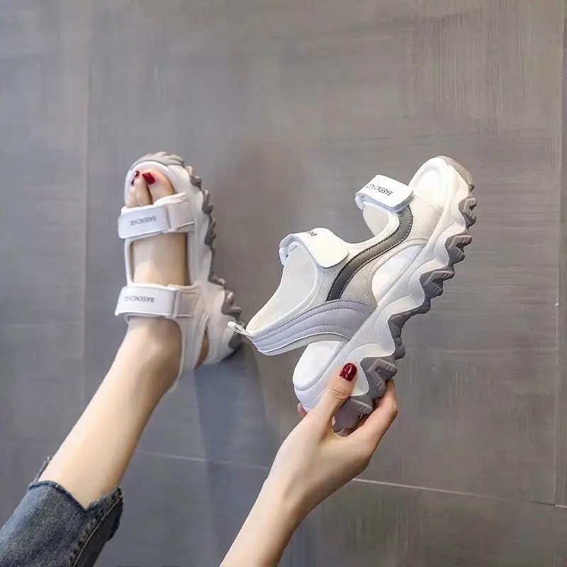 Summer Chunky Sandals for Children Fashion Platform Sandal Ladies Designers Casual Wedges Sandals Female new Girl Sports Sandals