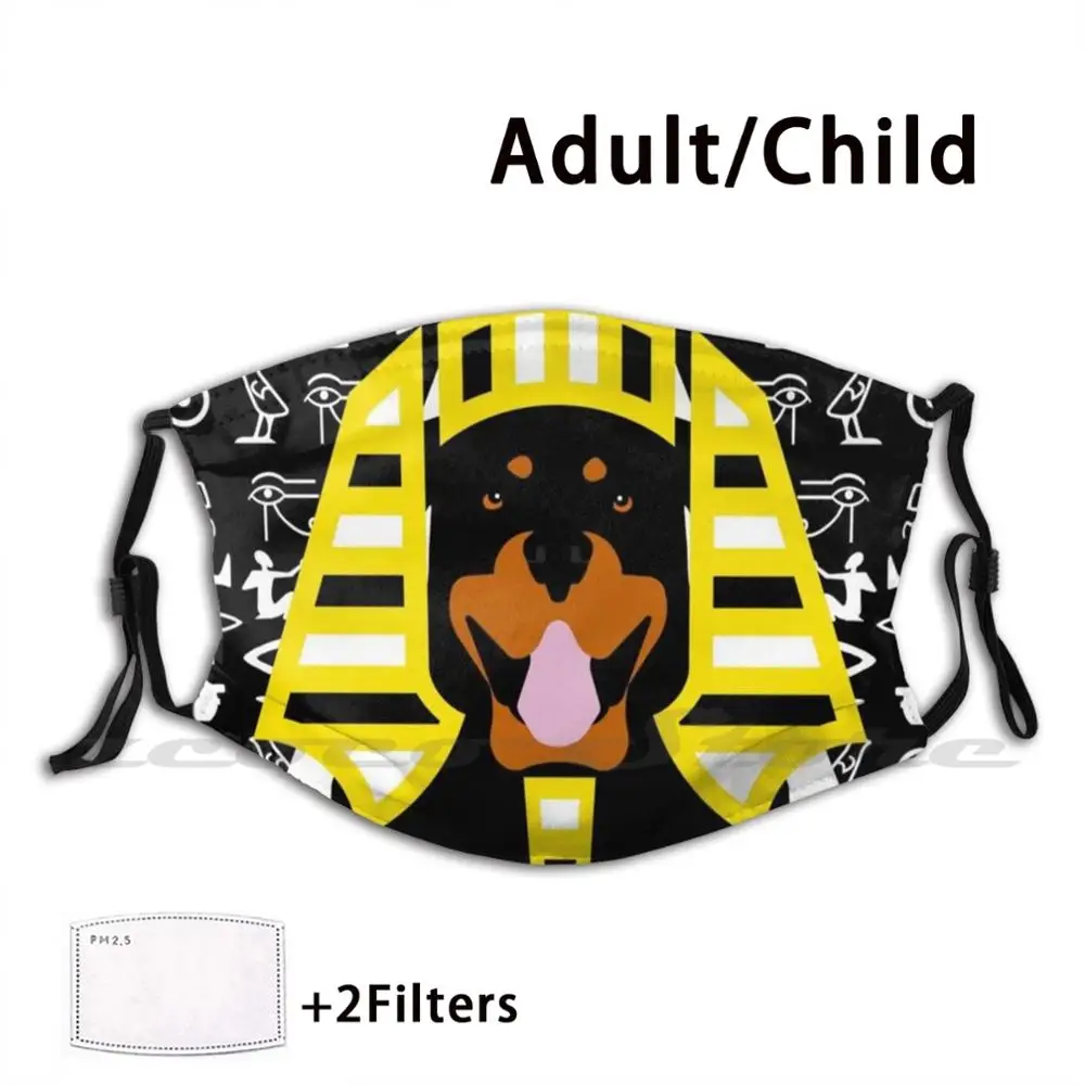 God Dog Washable Trending Customized Pm2.5 Filter Mask Egyptian Egypt Peru Aztec Mayan Ancient Ancient Pyramid