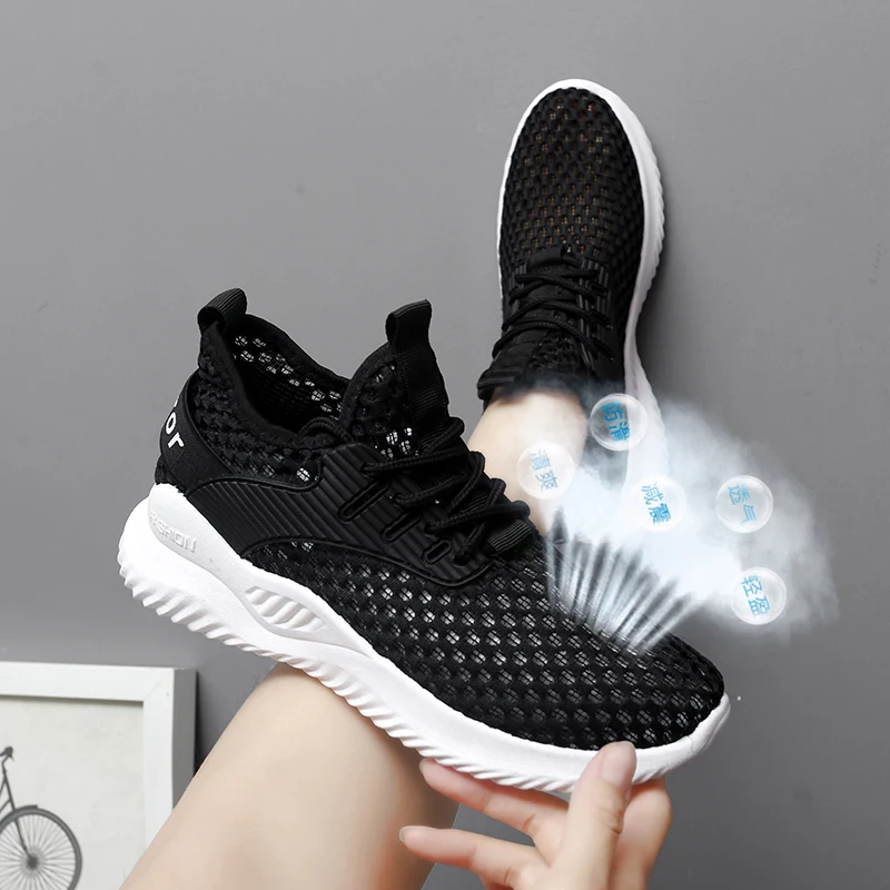 

Basket Femme 2021 Hot Sale Women Tennis Shoes Breathable Sports Shoes Ladies Jogging Sneakers Fitness Trainers Female Footwear