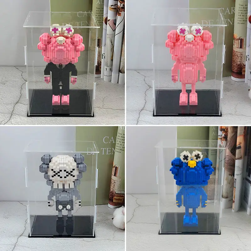 Customized Acrylic Display Box Hand-made Doll Model Blind Box Toy Transparent Storage Box Display Stand Customized Size