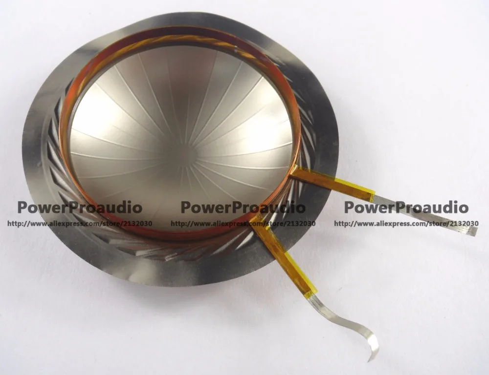 1 Uds. Bobina de voz de diafragma de tweeter de 51,5mm y 8 ohmios