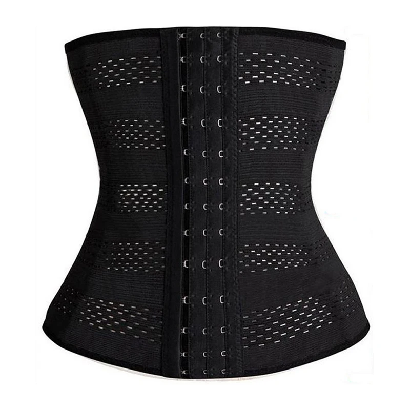 Women Waist Trainer Cincher Fajas Body Shaper Underwear Lingerie Tummy Slim Belt Postpartum Control Underbust Steel Boned Corset image 4