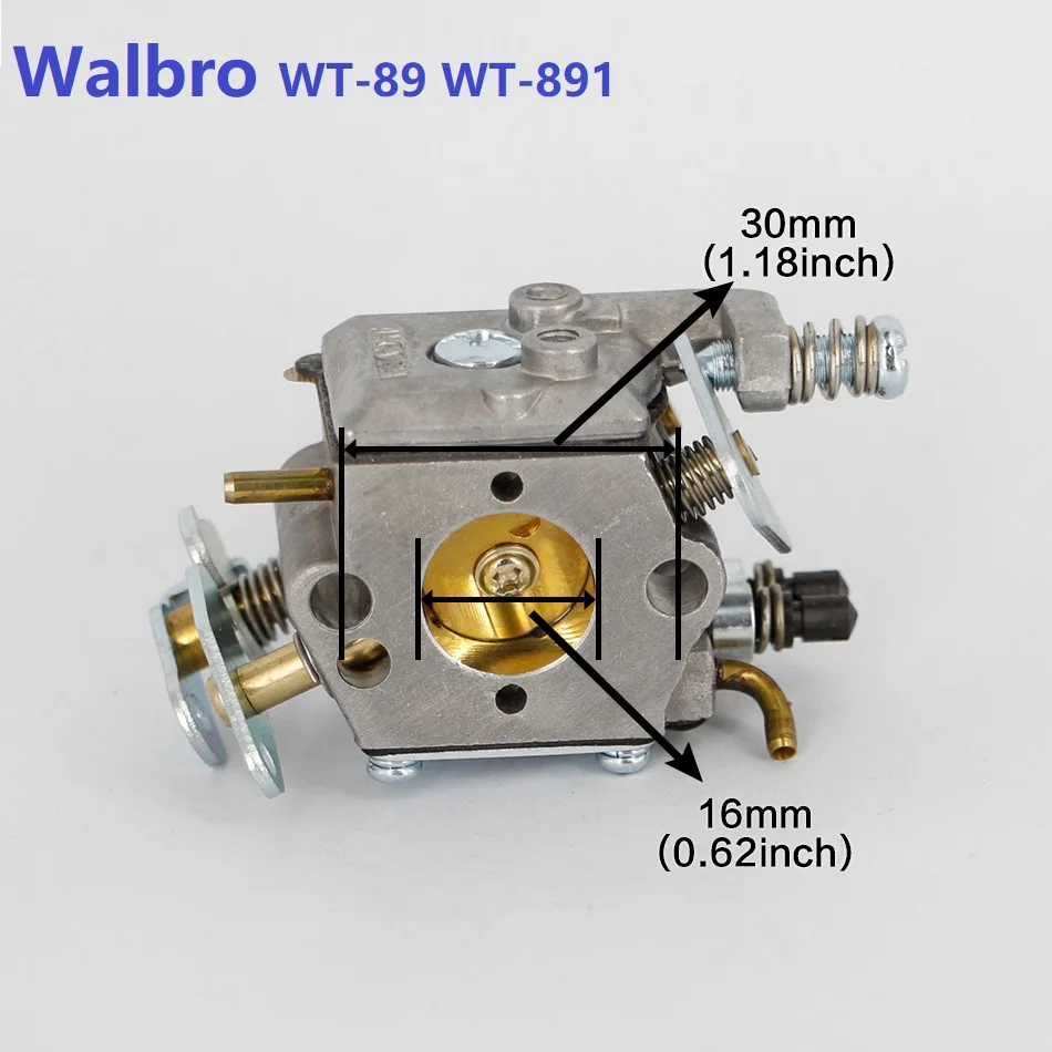 Quality Walbro Replace Carburetor For Poulan Sears Craftsman Chainsaw WT89 WT891 WT-324 WT-391 & C1U-W8 / C1U-W14 Partner 350