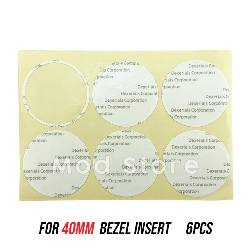 

NEW 40MM Japan Dexerials Adhesive Rings Sticker Double Sided Tape Fit For 40mm Bezel Insert Ring SUB DeepSea Diver